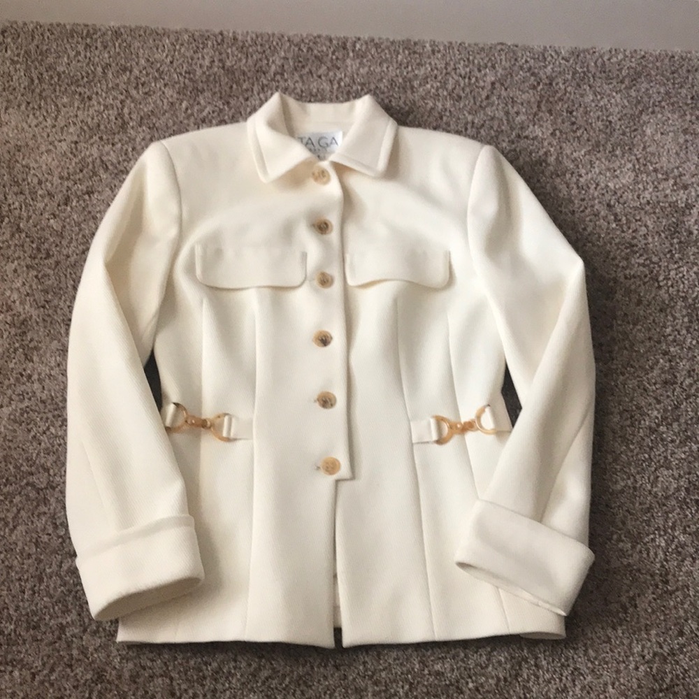 Ivory Blazer, Taiga, size 2